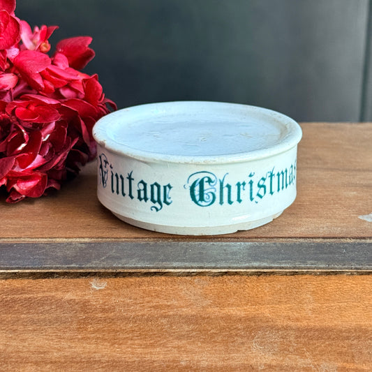 Ironstone Riser - Vintage Christmas