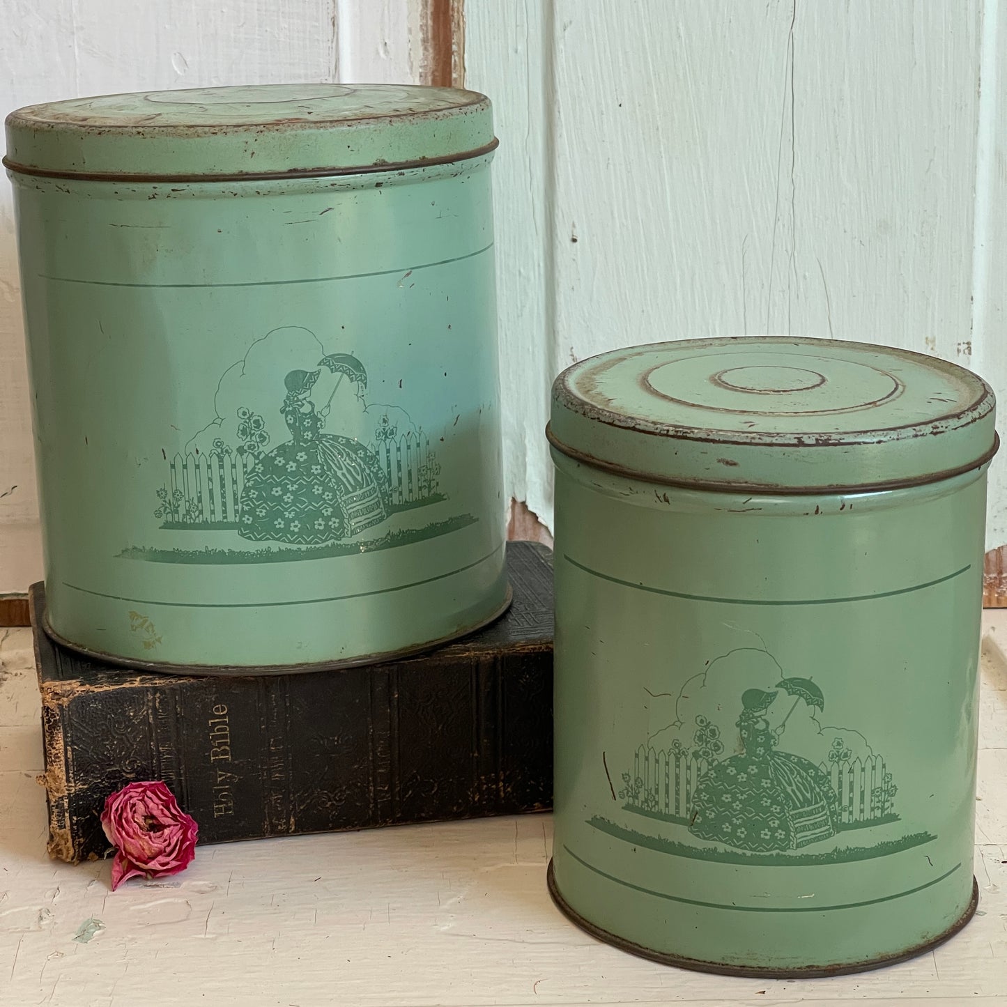 Green Canister Set