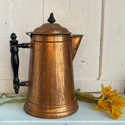 Vintage Copper Coffee Pot