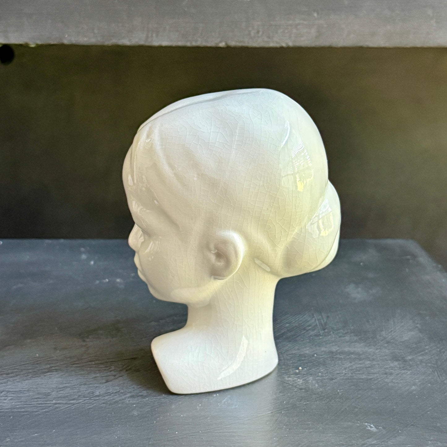 Vintage Ceramic Bust