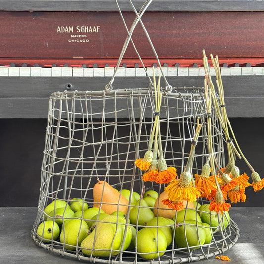 Vintage Wire Basket