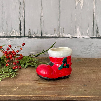 Ceramic Santa Boots