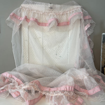 Vintage Pink Curtains