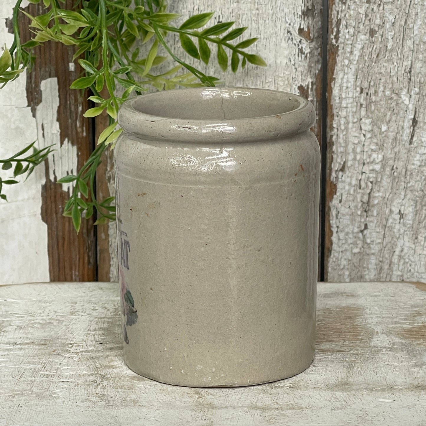 Stoneware Pot -Chocolat