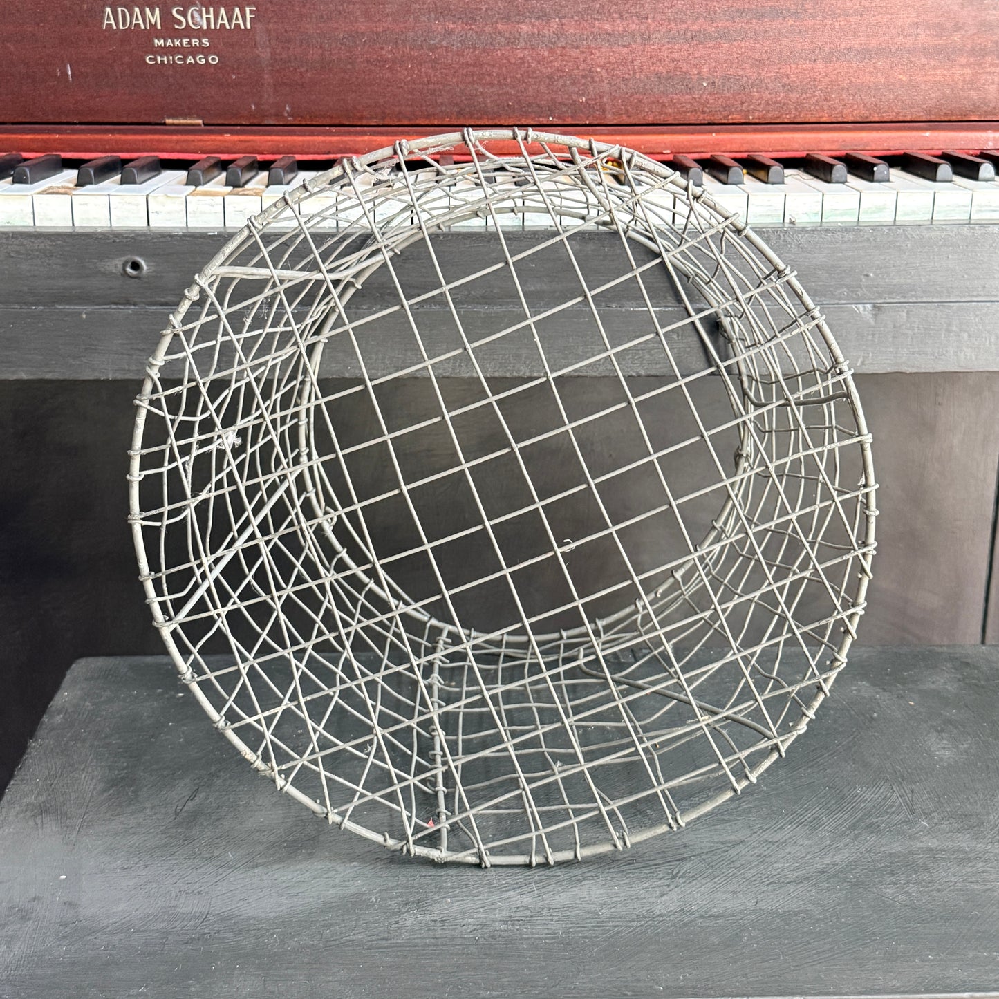 Vintage Wire Basket