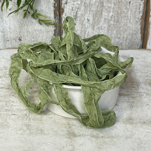 Crinkle Ribbon - Sage