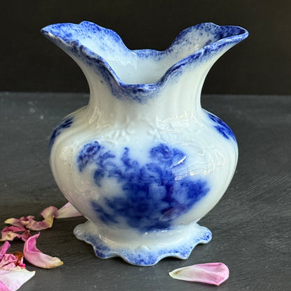 Antique Flow Blue Vase