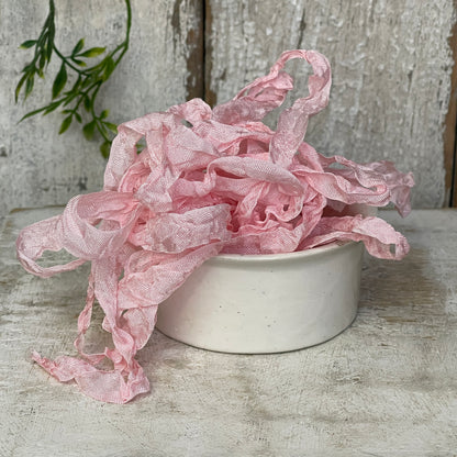 Crinkle Ribbon - Lotus Pink