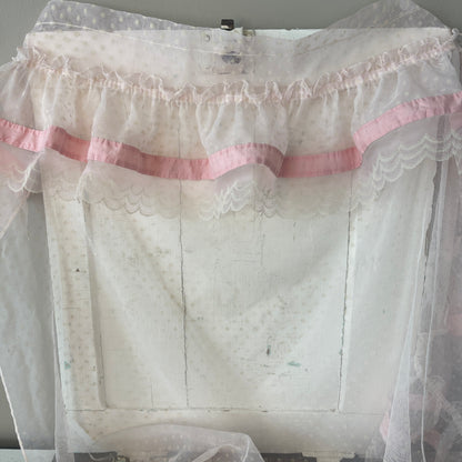 Vintage Pink Curtains