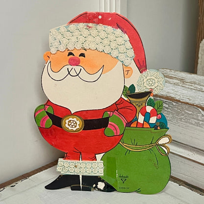 Vintage Paper Santa Claus