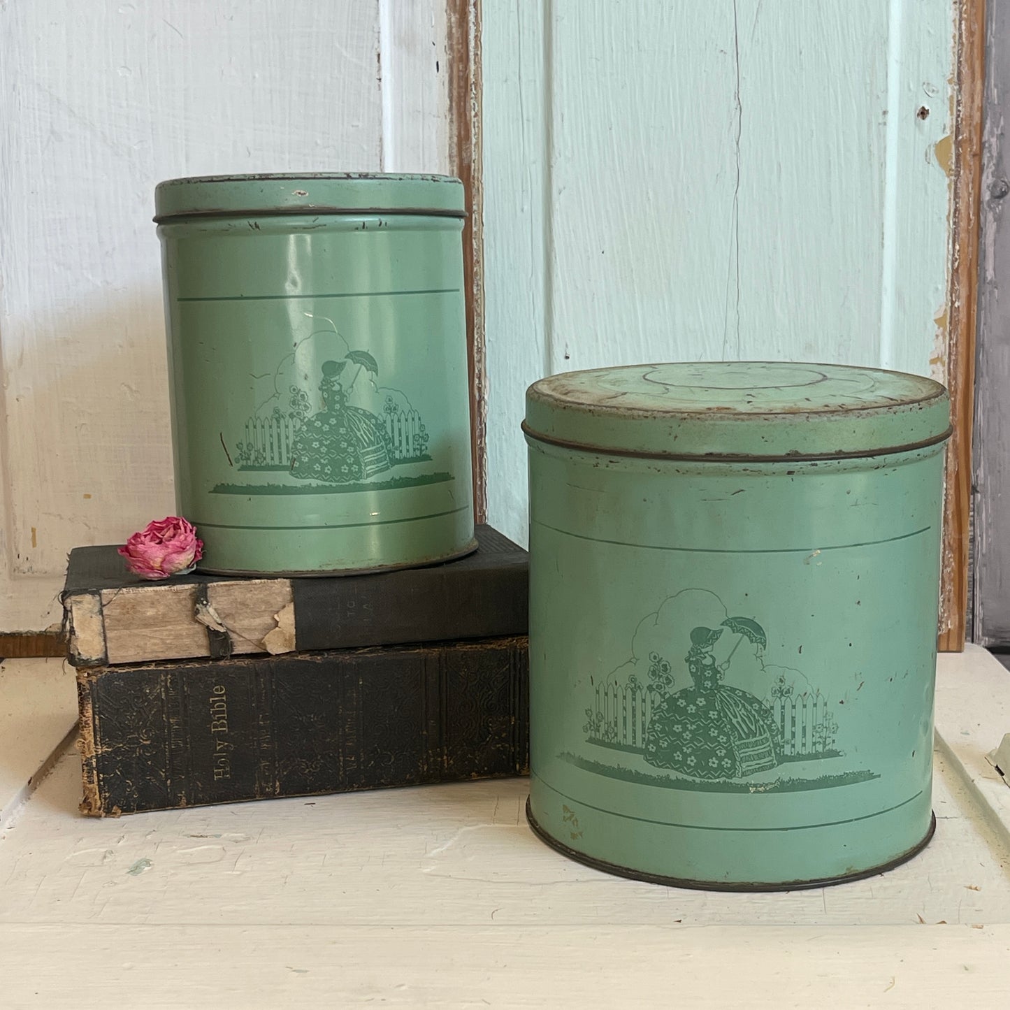 Green Canister Set