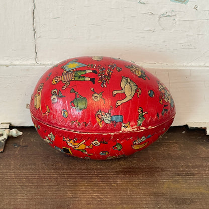 Antique German Papier-mâché  Easter Egg