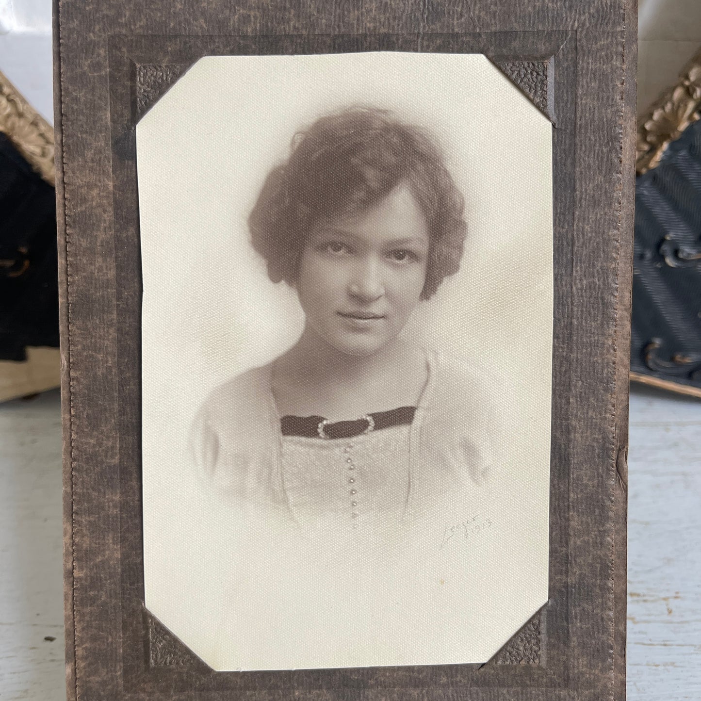 Antique Photo- Sepia Portrait