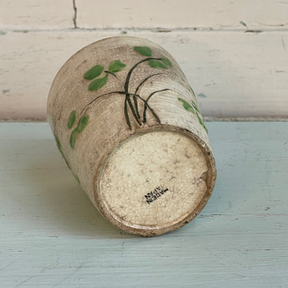 Shamrock Basket Weave Cup