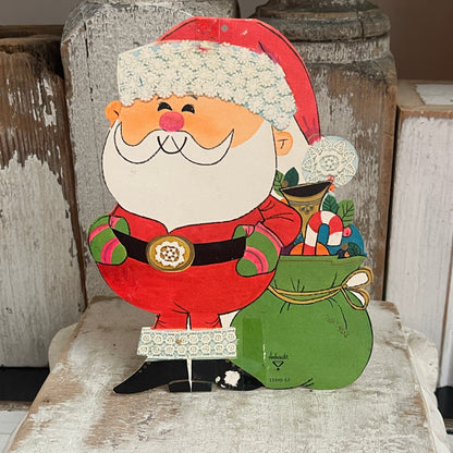 Vintage Paper Santa Claus