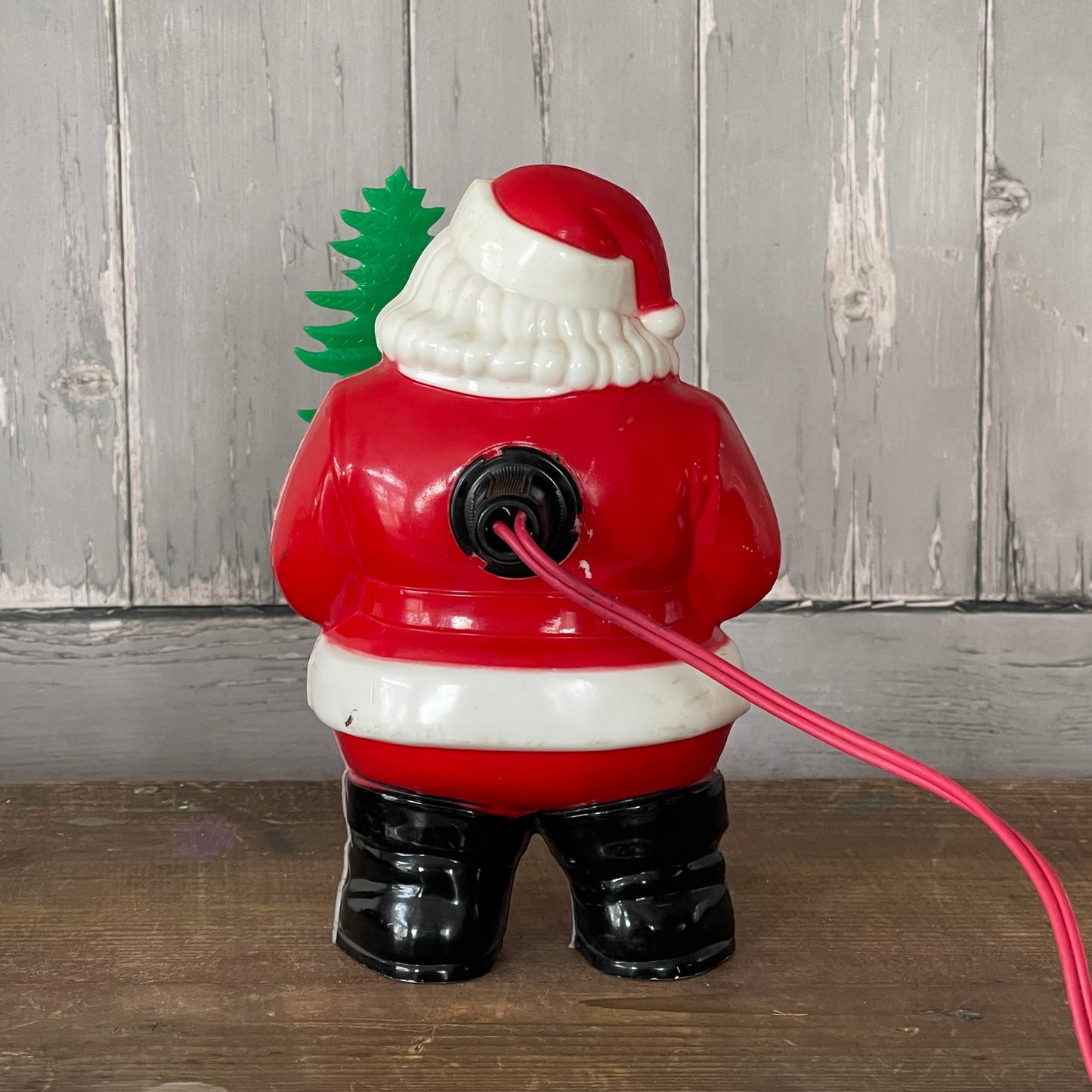 Light Up Santa Blow Mold