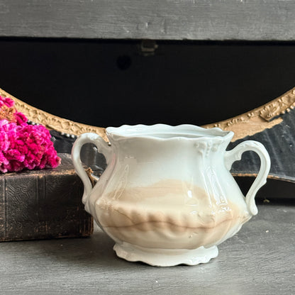 Ironstone Sugar Jar