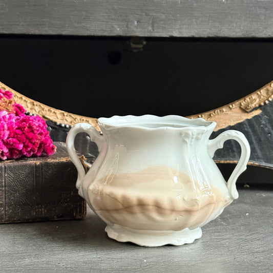 Ironstone Sugar Jar