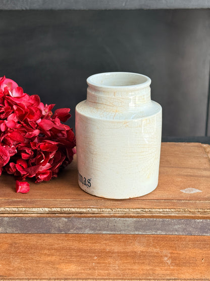 Ironstone Crock - Vintage Christmas