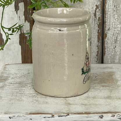 Stoneware Pot - Felix Potin Chocolaterie