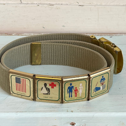 Vintage Boy Scout Belt