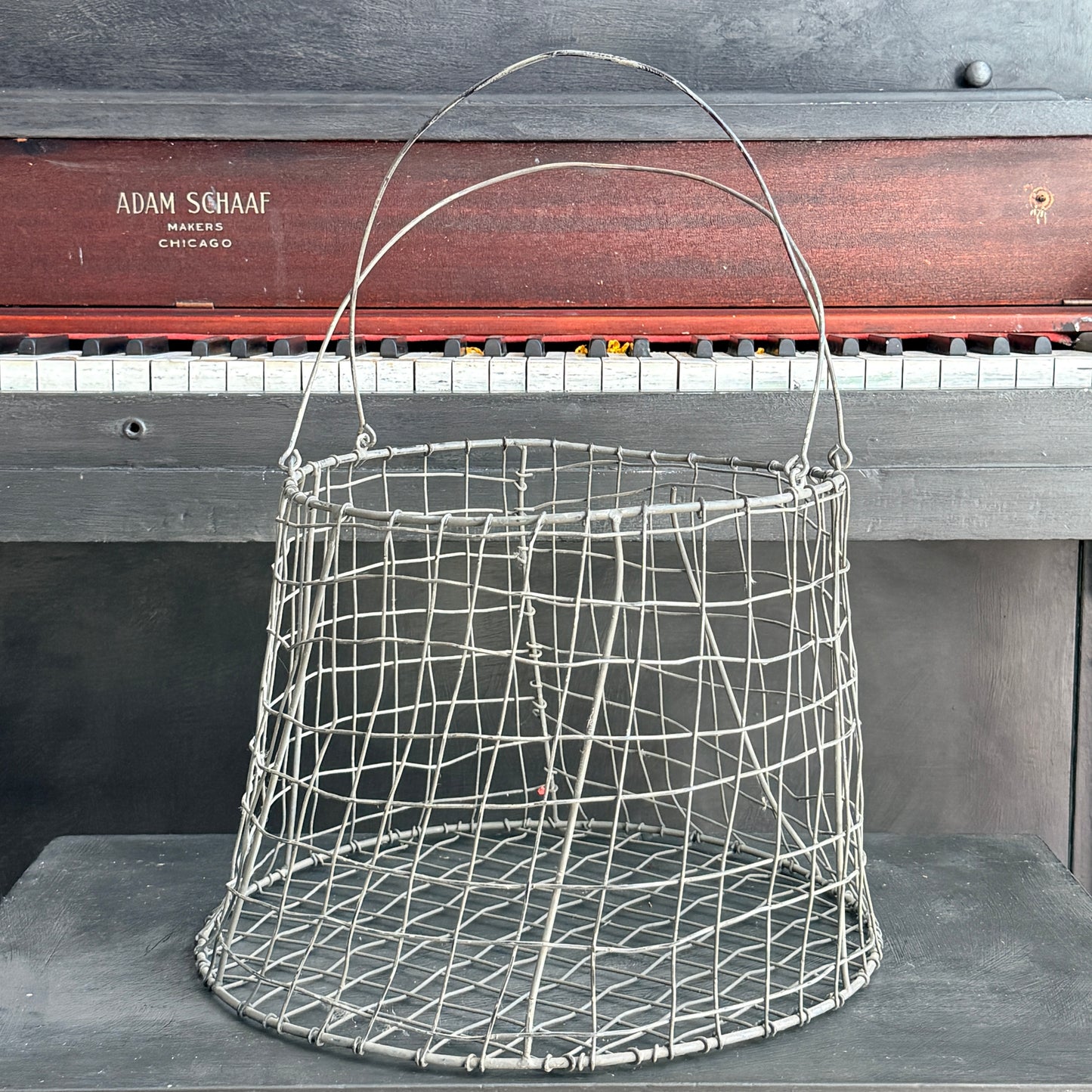 Vintage Wire Basket