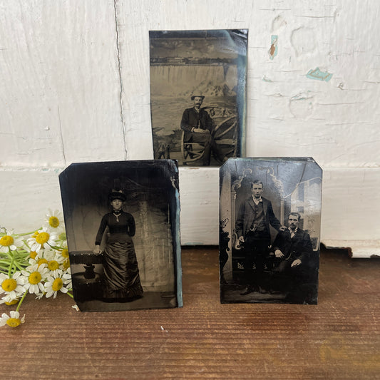 Antique Tintype Photo Collection