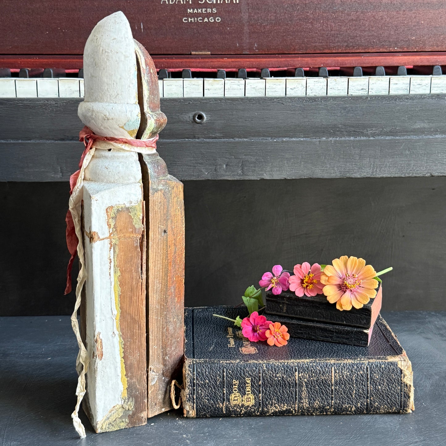 Salvaged Wooden Posts