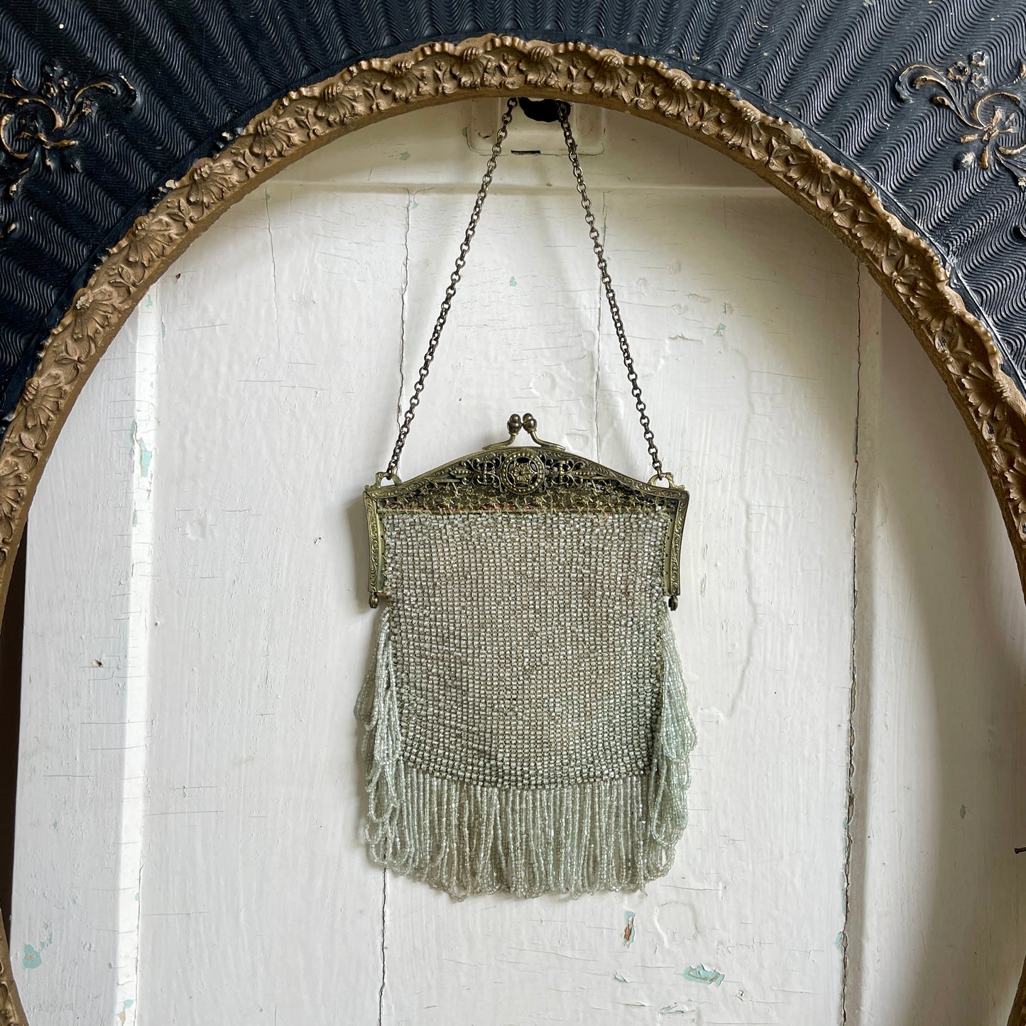 Antique Beaded Evening Bag