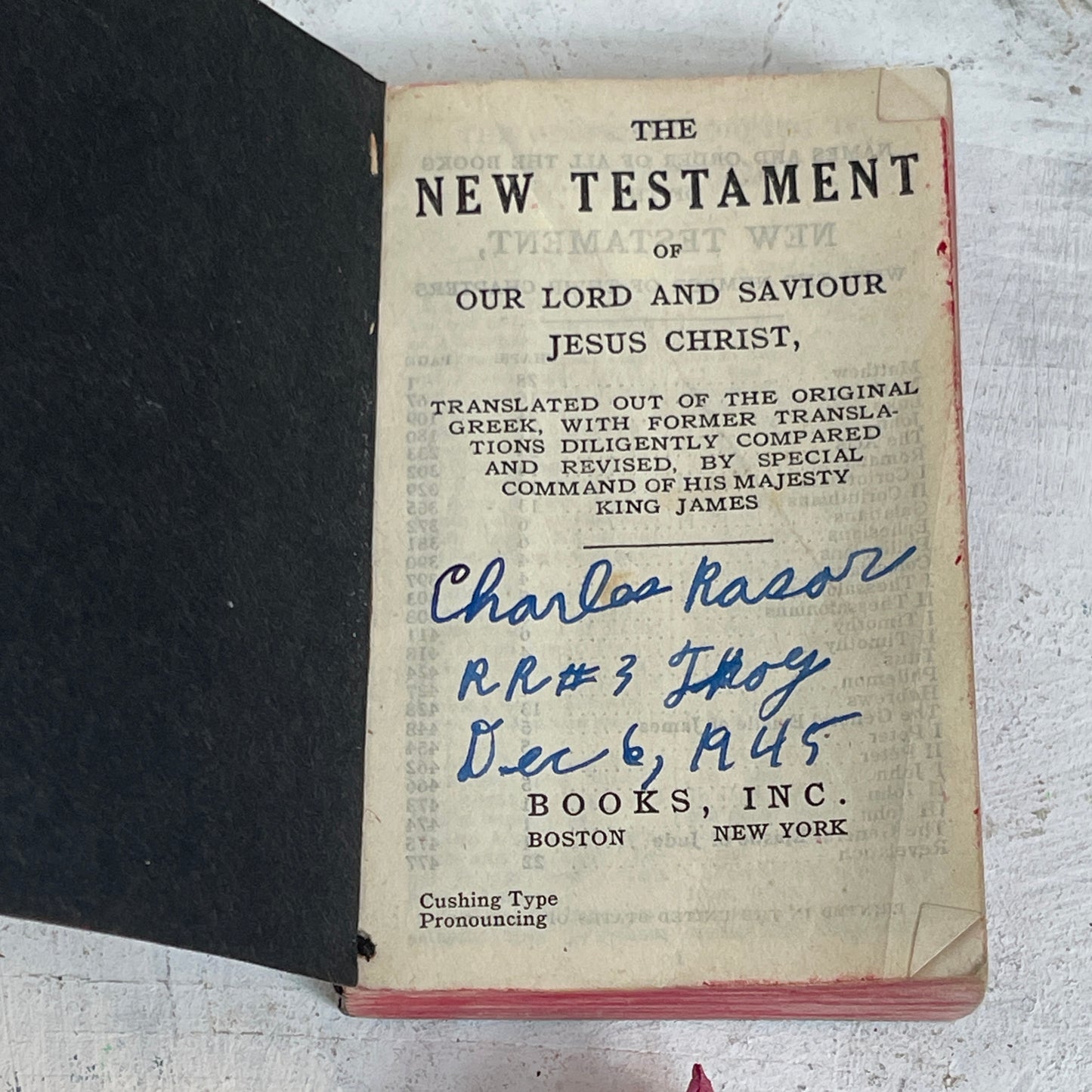 Vintage New Testament Pocket Bible