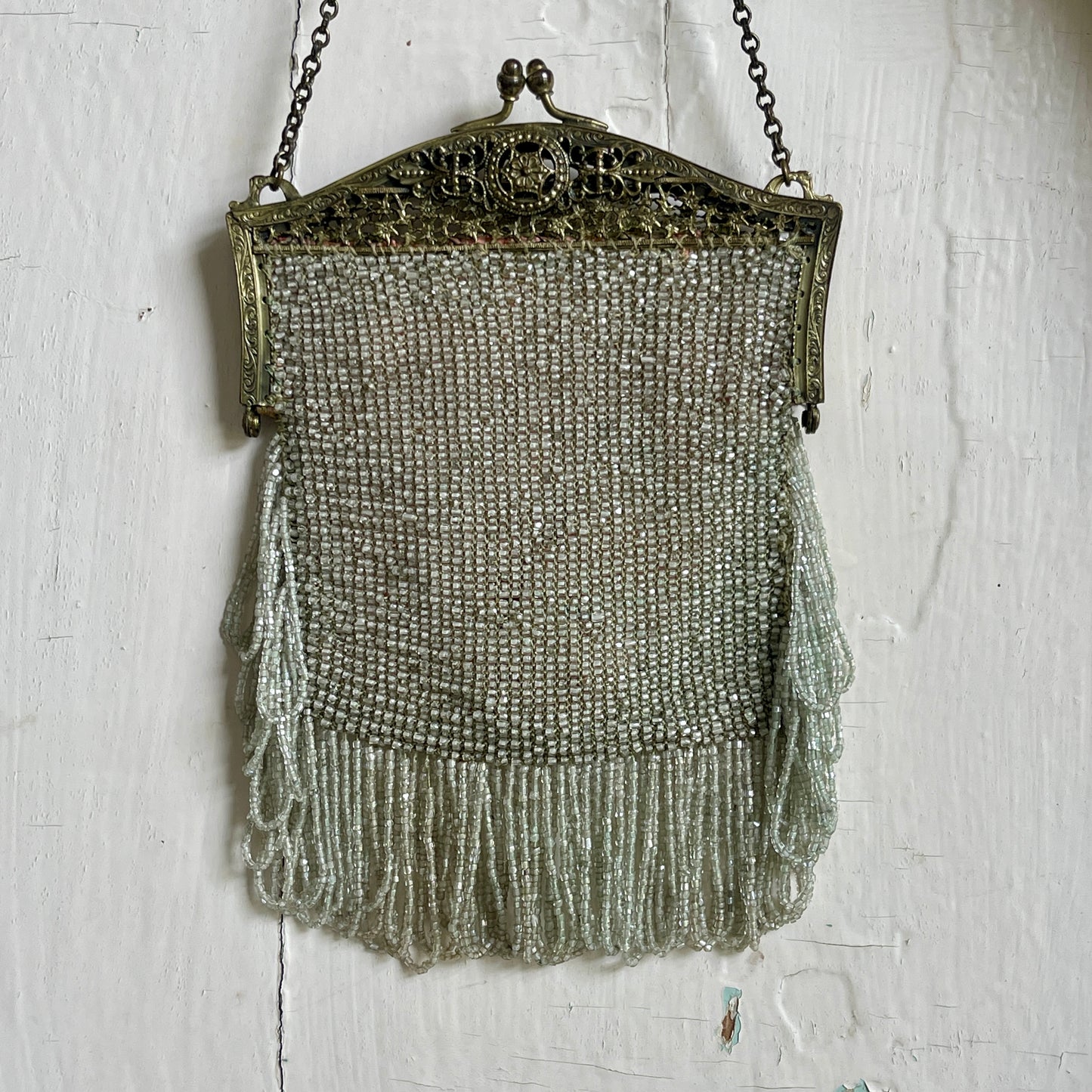 Antique Beaded Evening Bag