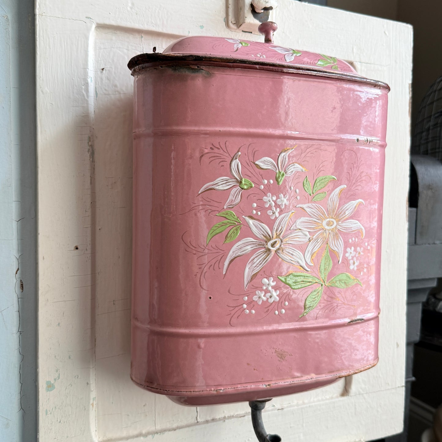 French Enamel Cistern