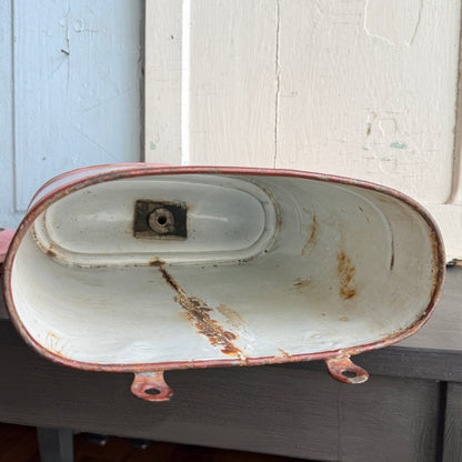 French Enamel Cistern