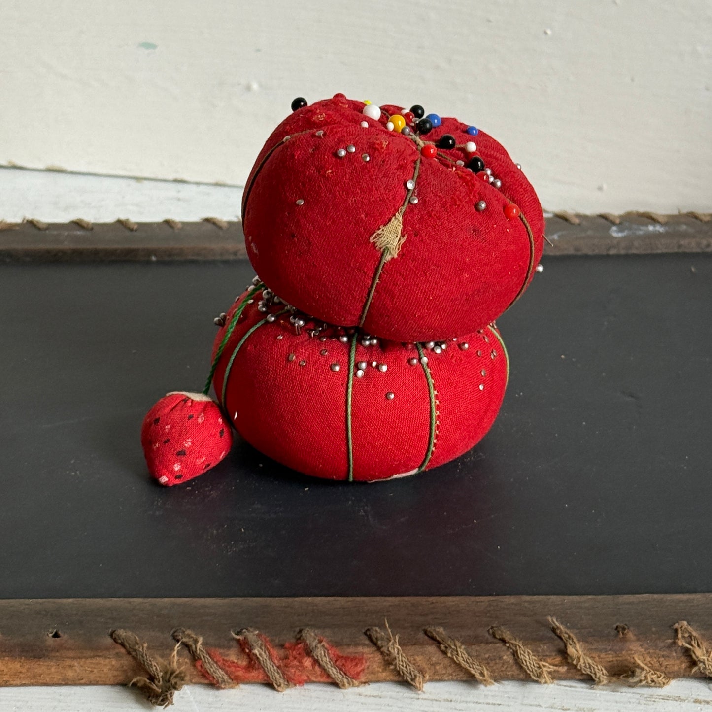 Vintage Tomato Pin Cushions