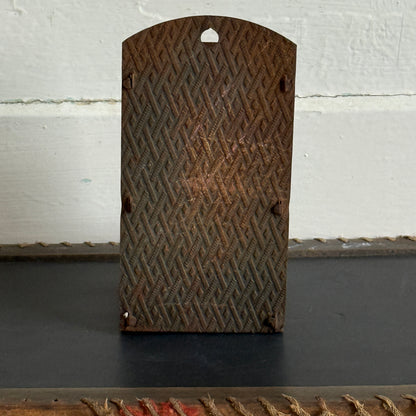 Antique Tin Matchbox Holder