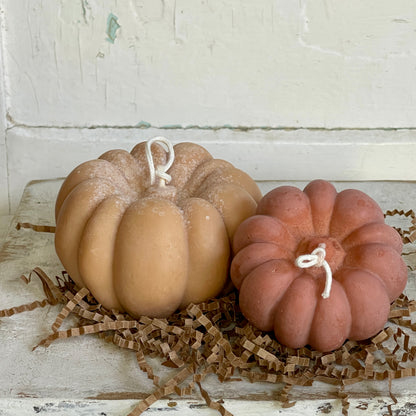 Pumpkin Spice Buttercream Pumpkin Candles