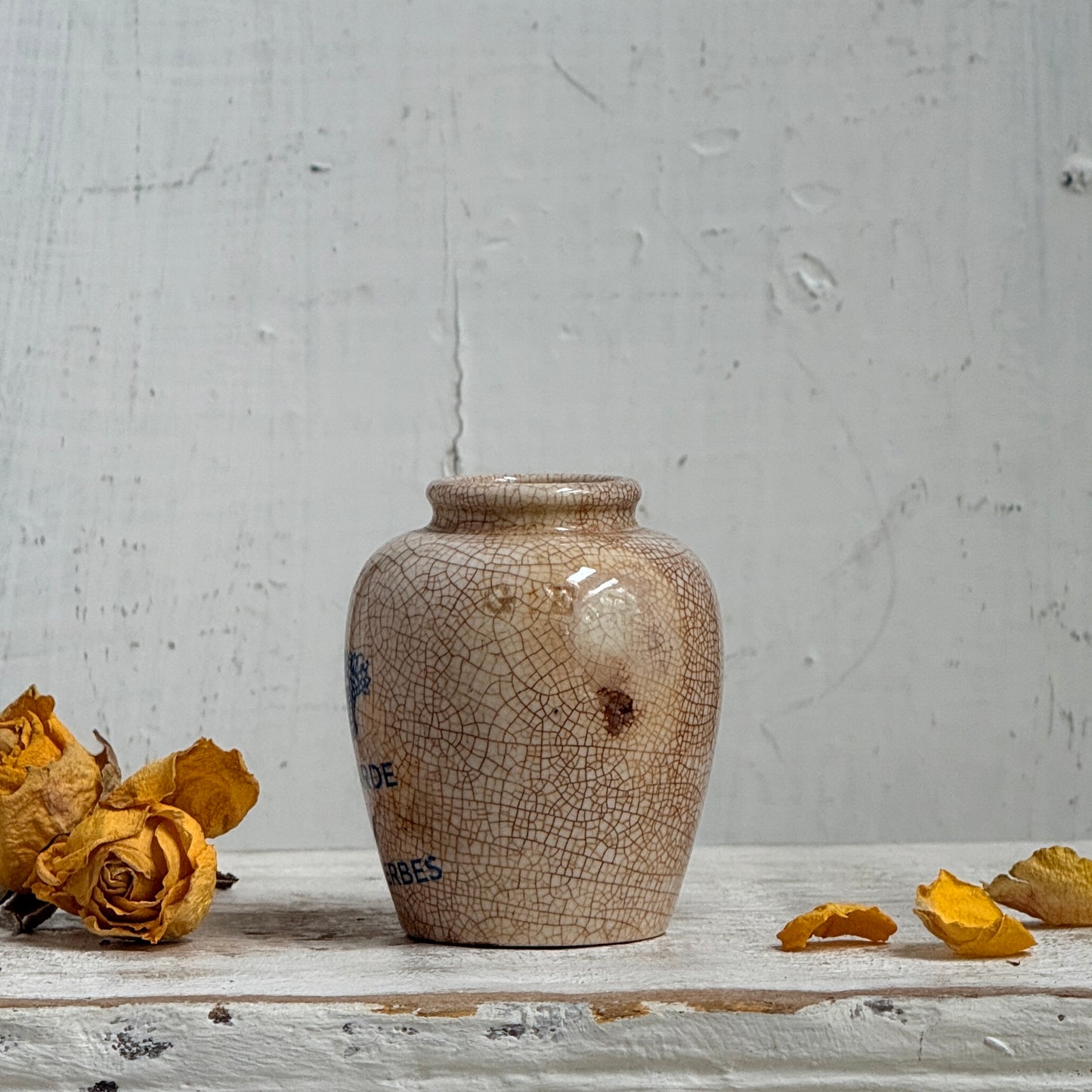 Moutard Aux Fine Herbes-Ironstone Pot