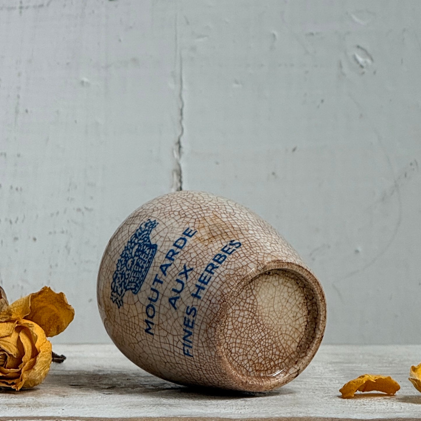 Moutard Aux Fine Herbes-Ironstone Pot