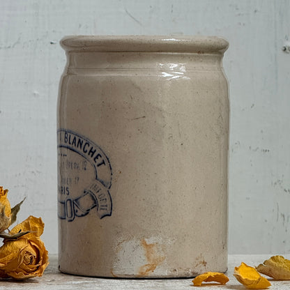 Vermont & Blanchet-Stoneware Crock