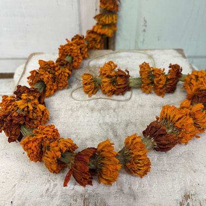 Dried Marigold Garland