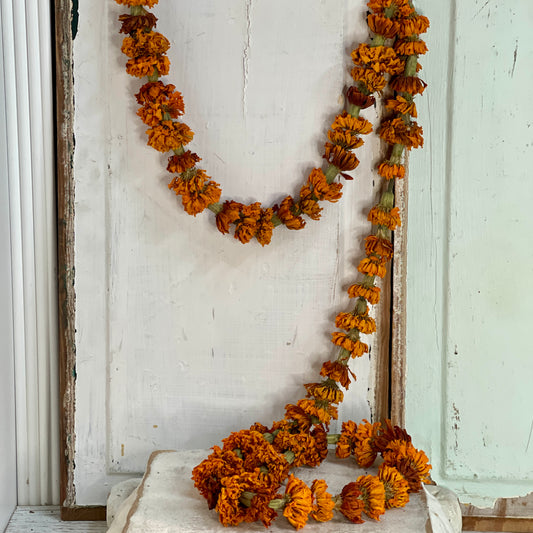 Dried Marigold Garland