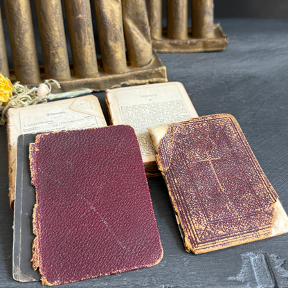 Antique Prayer & Hymnal Book Stack