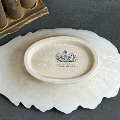 Ironstone Relish Dish