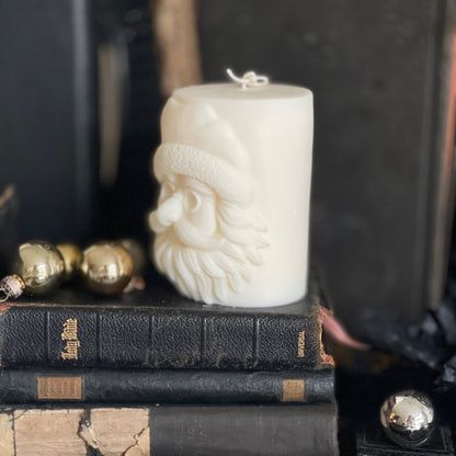 Santa Pillar Candle