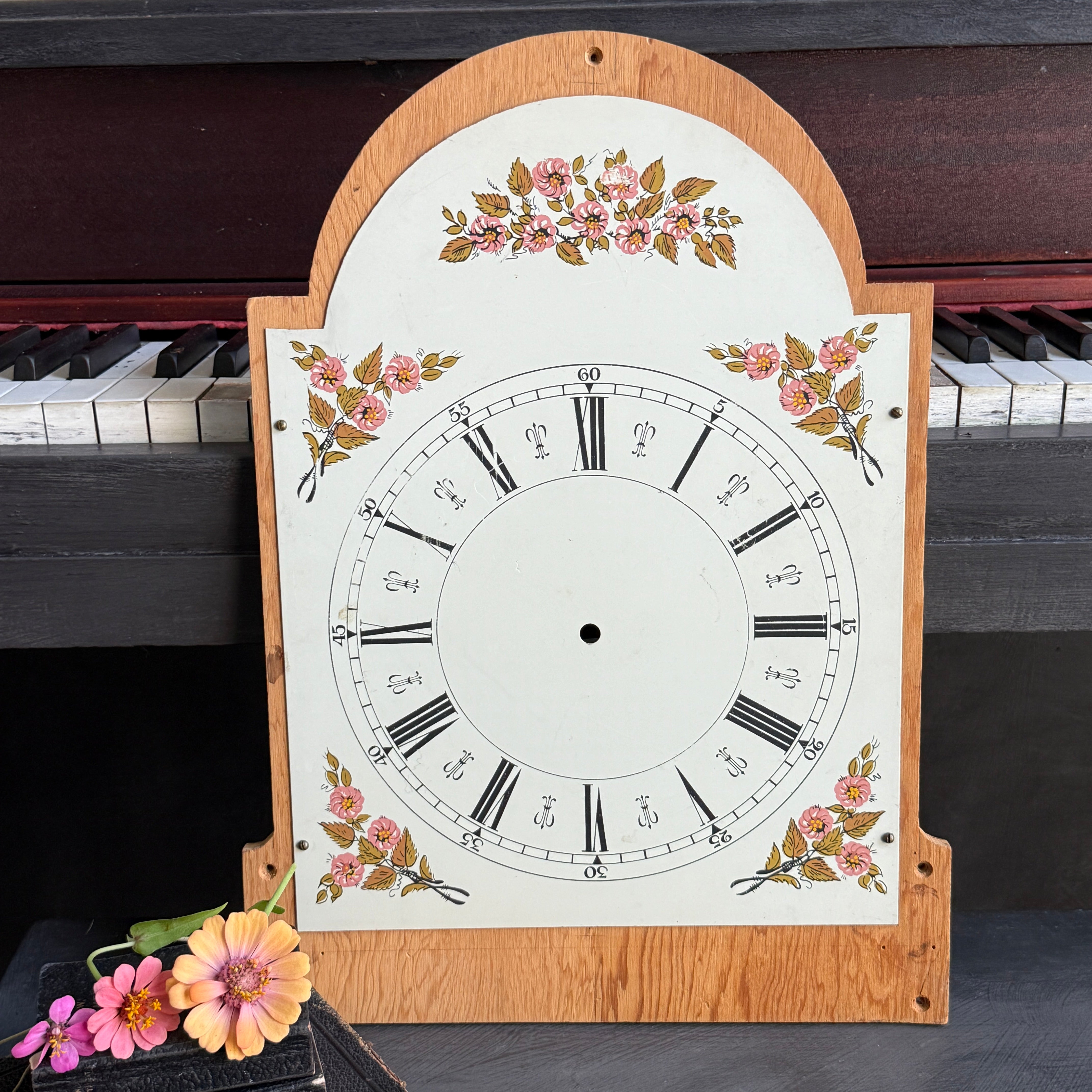 Painted Dial Clock Face