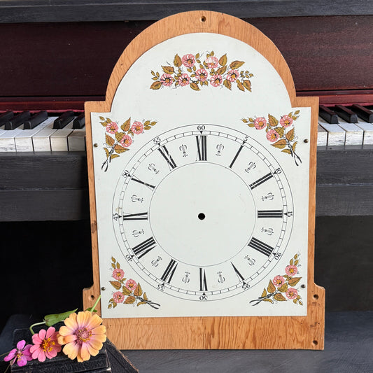 Painted Dial Clock Face