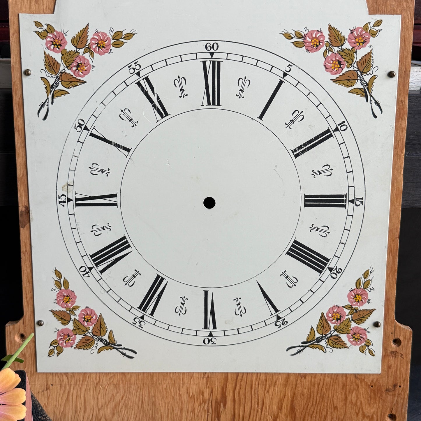 Painted Dial Clock Face