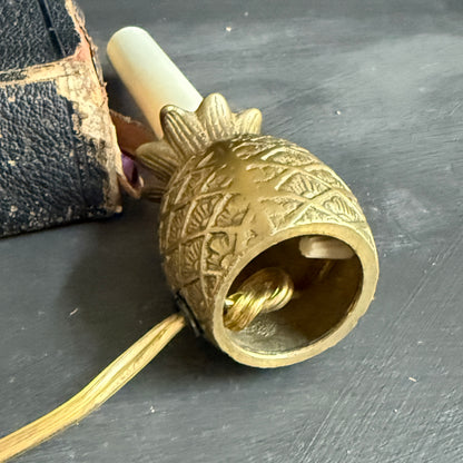 Vintage Brass Pineapple Fixture