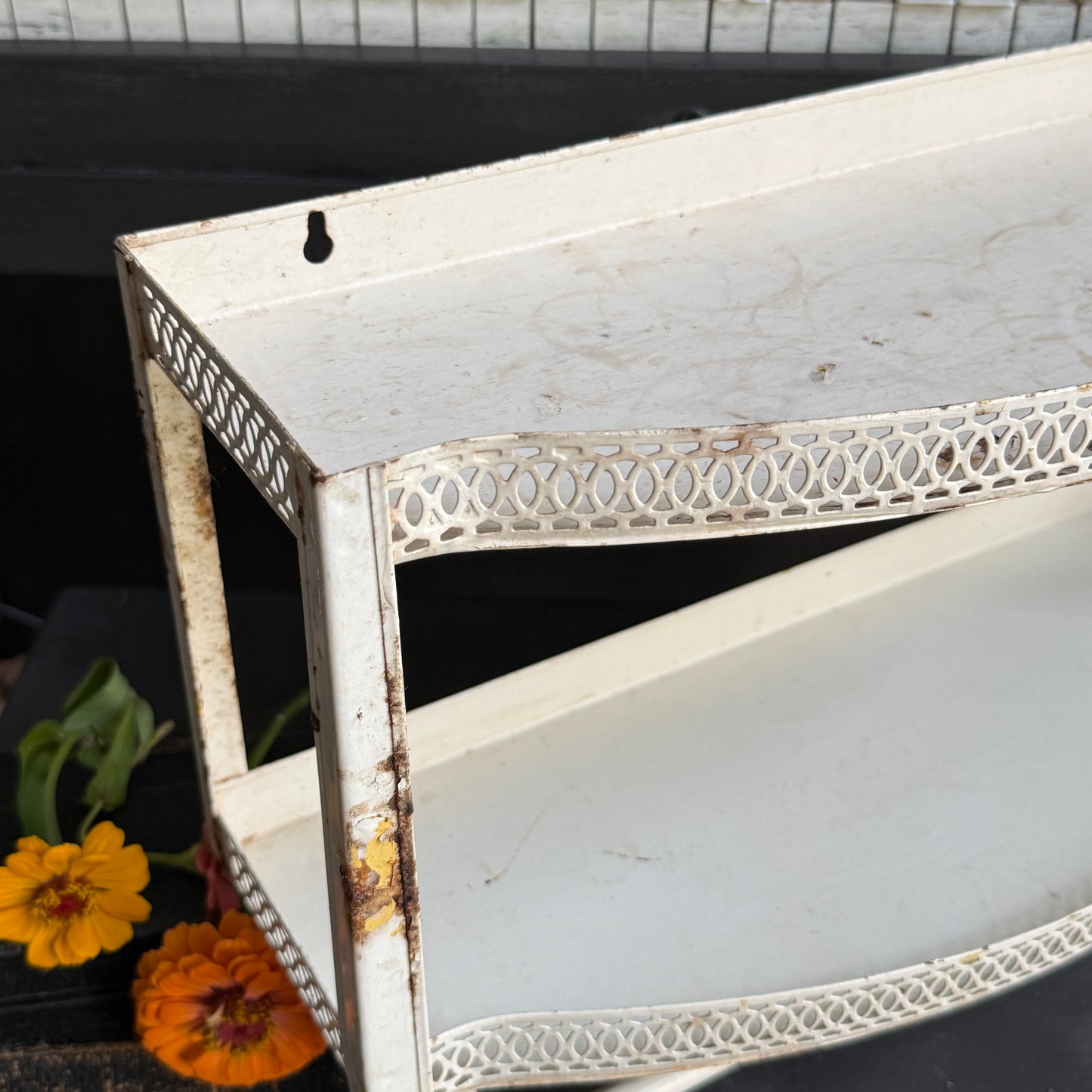 Decorative Metal Shelf