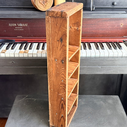 Vintage Wood Divided Box